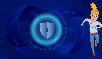 Hero image for blog introducing and explaining DevSecOps as an approach to software development