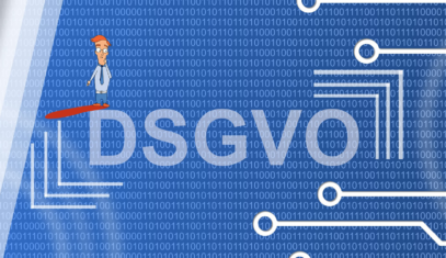Cover image for blog on DSGVO rules and considerations around IT outsourcing and software entwicklung unternehmen
